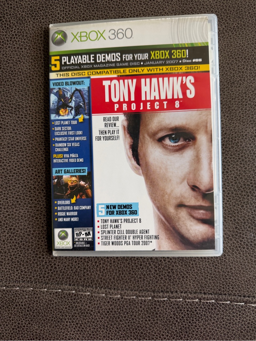 Official Xbox Magazine Demo Disc #66 – Xbox 360 – Tony Hawk’s Project 8